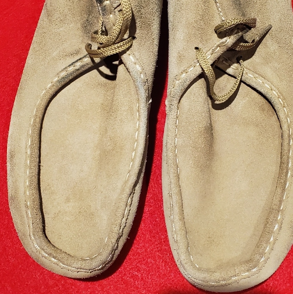 Mens Clark's Wallabee shoes 13m